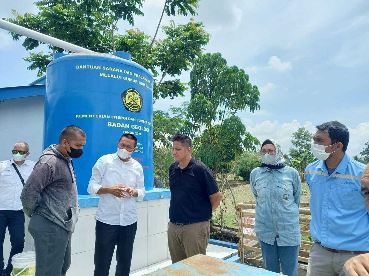 Dokumentasi infrastruktur air bersih Gorontalo