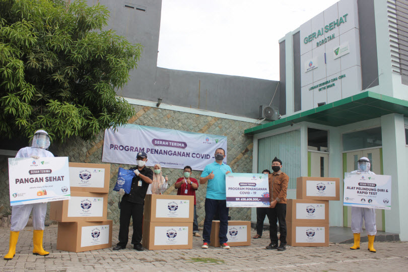 Donation for Gerai Sehat Rorotan (GSR) communitycsr kesehatan