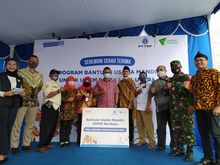 PTTEP boosts the competitiveness of MSMEs in the midst of a pandemiccsr kesehatan