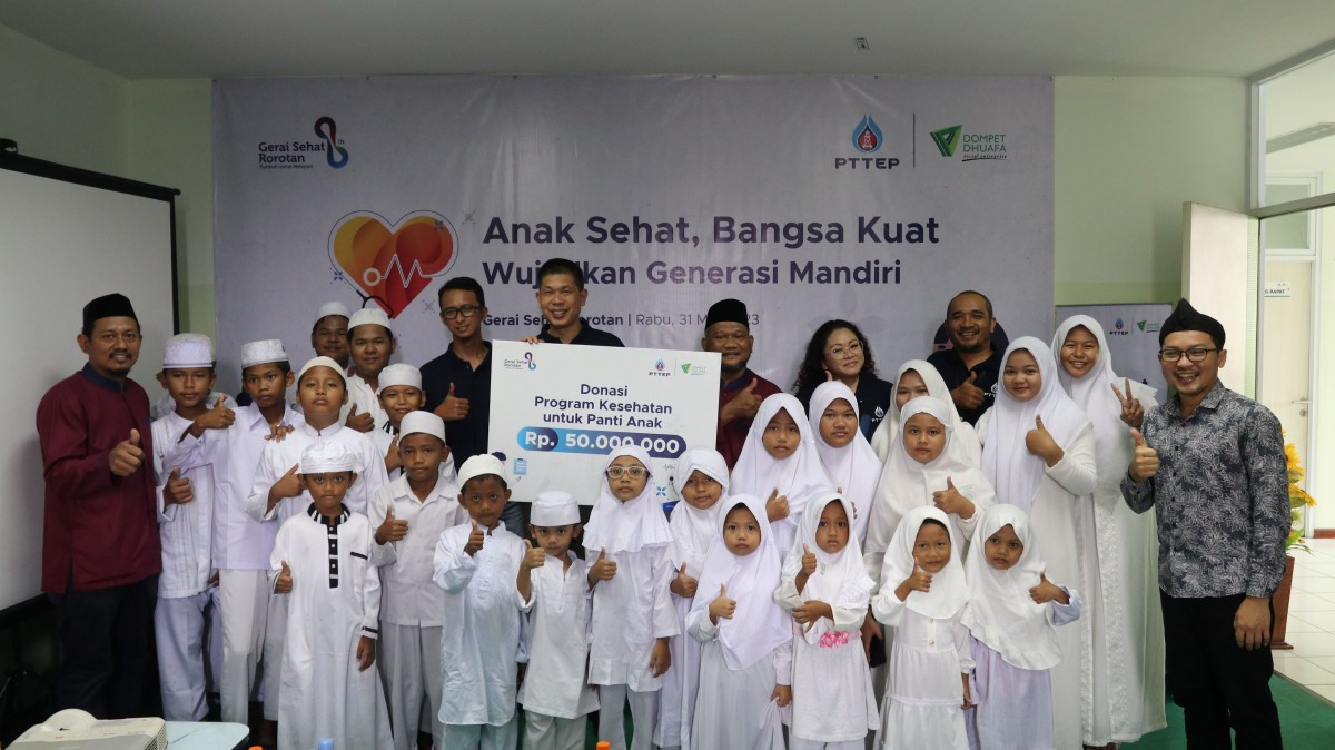 PTTEP Indonesia Supports Healthy Indonesian Childrencsr kesehatan