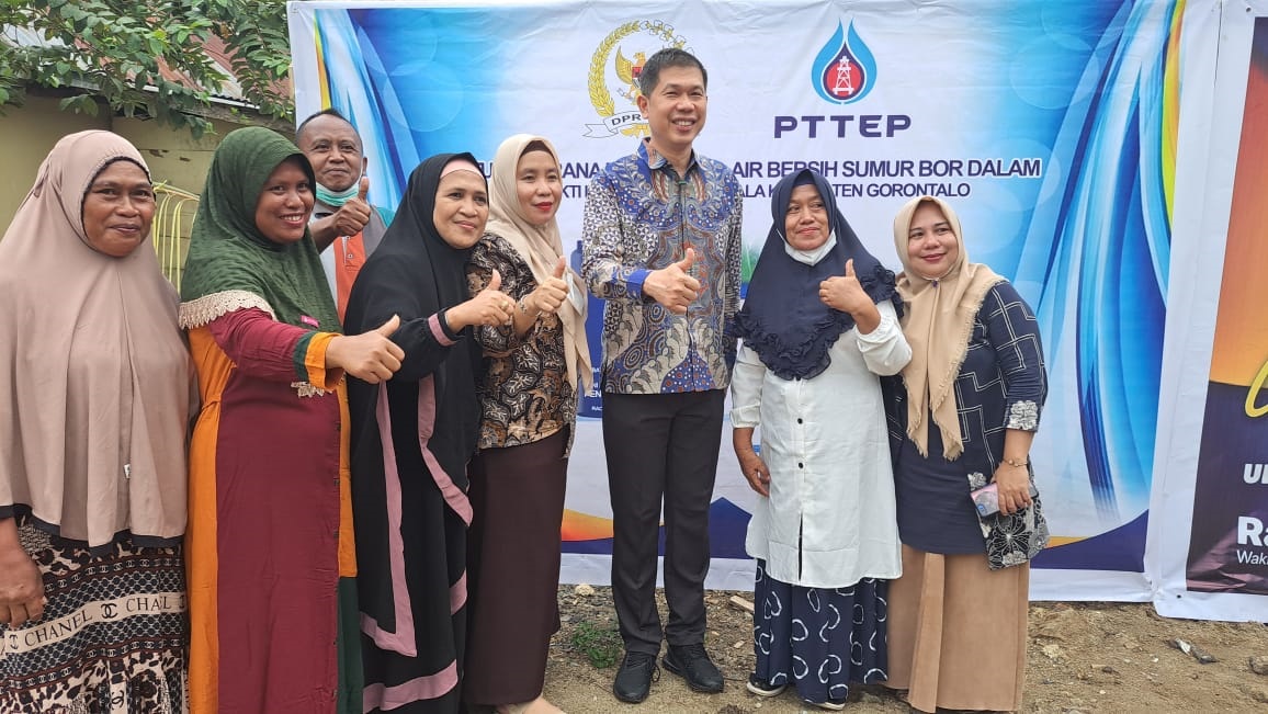 Rachmat Gobel and PTTEP Indonesia Build Clean Water Well in Gorontalocsr kesehatan