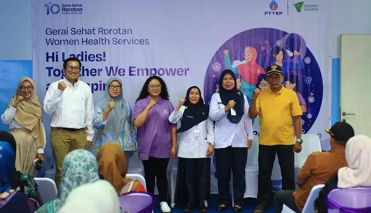 Celebrating One Decade of Gerai Sehat Rorotan, PTTEP Indonesia and Dompet Dhuafa Organize Breast Cancer Education and Free Check-upcsr kesehatan