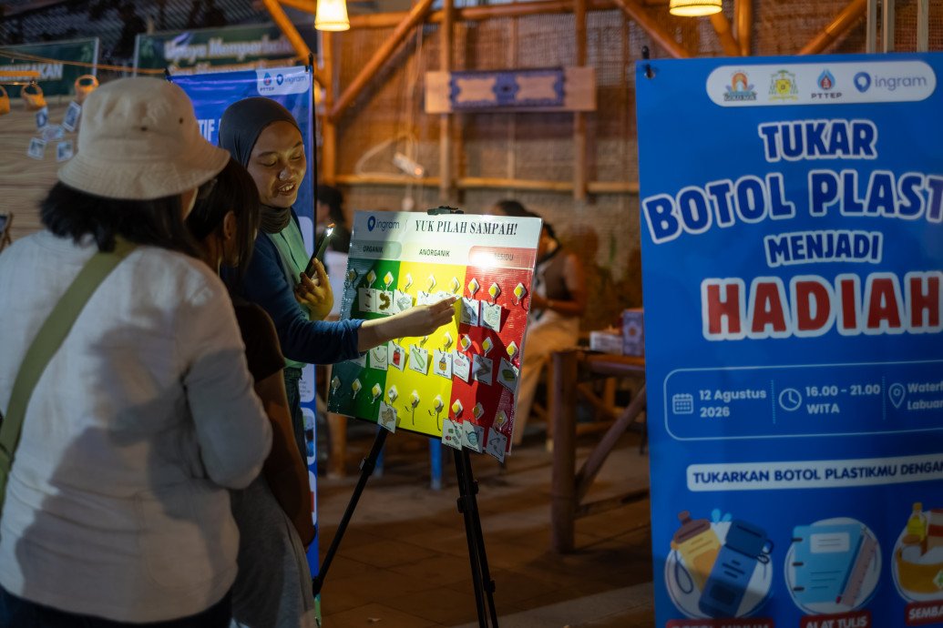 csr kesehatan PTTEP Indonesia Supports Golo Koe Festival as a Green Event through Sustainable Waste Management