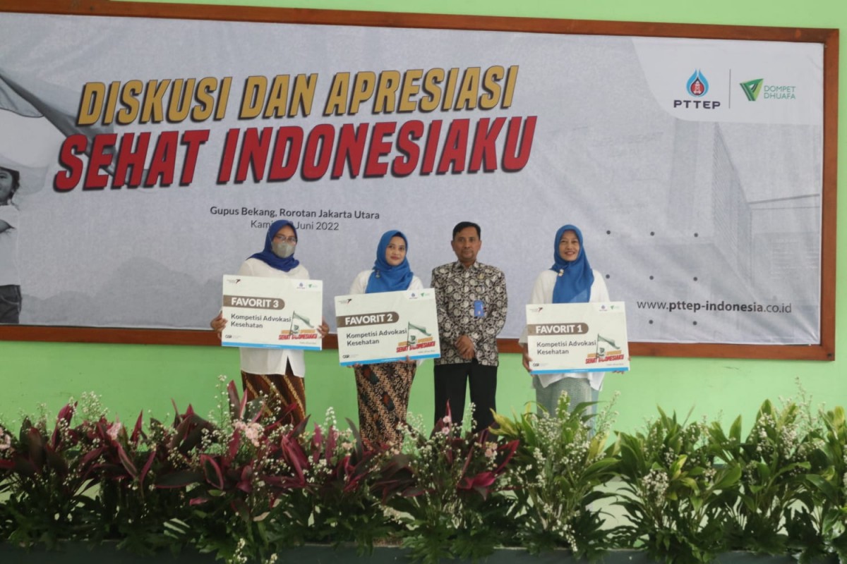 csr kesehatan 150 Healthy Cadres of PTTEP-Dompet Dhuafa Launches Creative Non-Communicable Disease Campaign