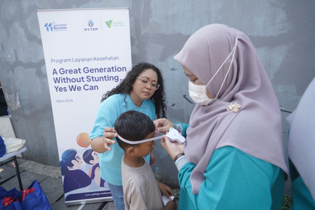 csr kesehatan PTTEP Indonesia and Dompet Dhuafa Promote Stunting Prevention Through Child Health Services