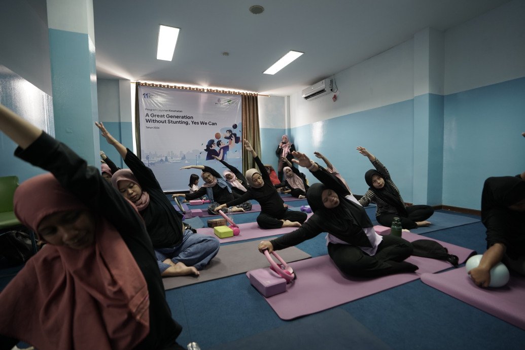 csr kesehatan Strengthening Maternal and Child Health, PTTEP Indonesia and Dompet Dhuafa Host Maternal Nutrition Education and Prenatal Exercise Program