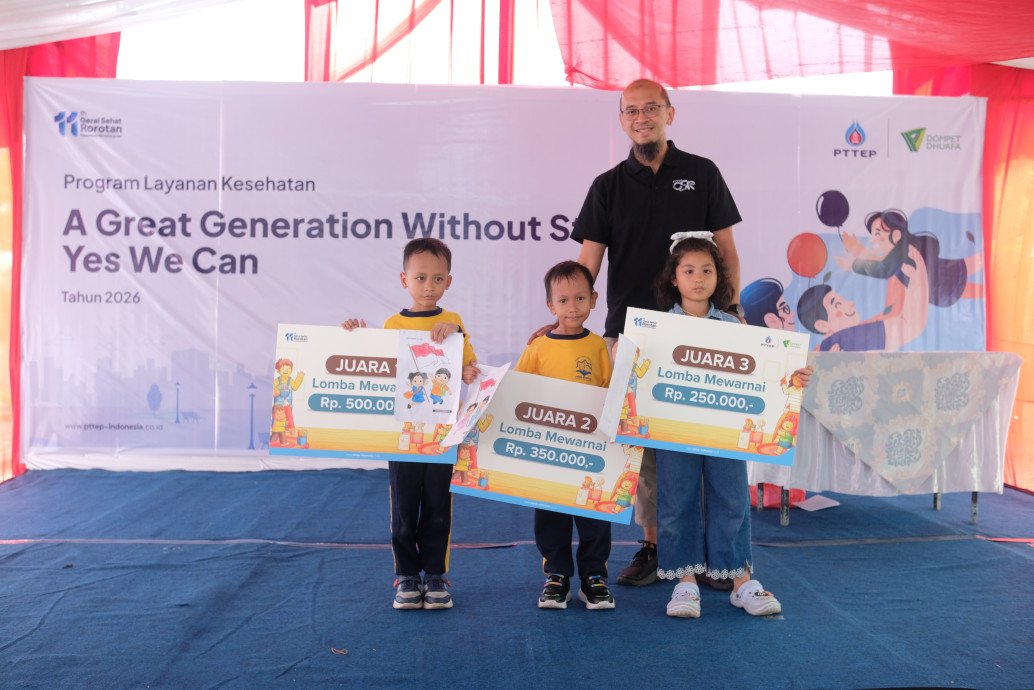 csr kesehatan PTTEP Indonesia and Dompet Dhuafa Strengthen Stunting Prevention Efforts Through Nutrition Education and Family Activities