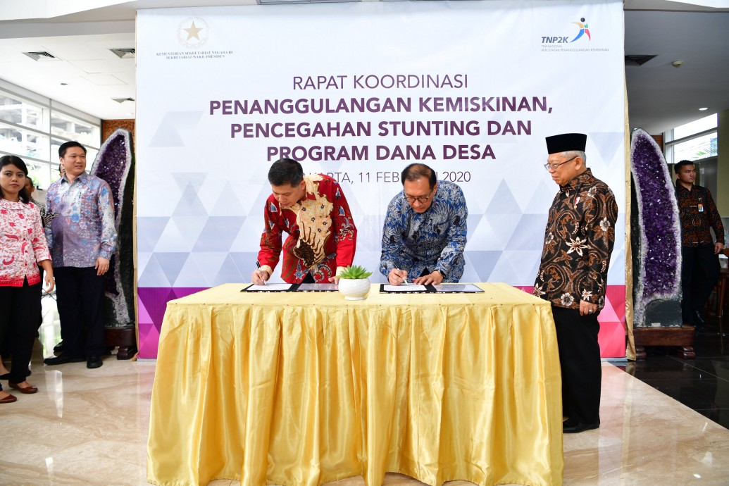 csr kesehatan MOU Signing on Stunting Prevention Program with Secretariat of Vice President (Setwapres)