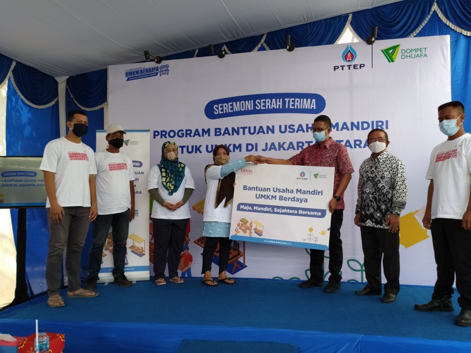 csr kesehatan PTTEP boosts the competitiveness of MSMEs in the midst of a pandemic