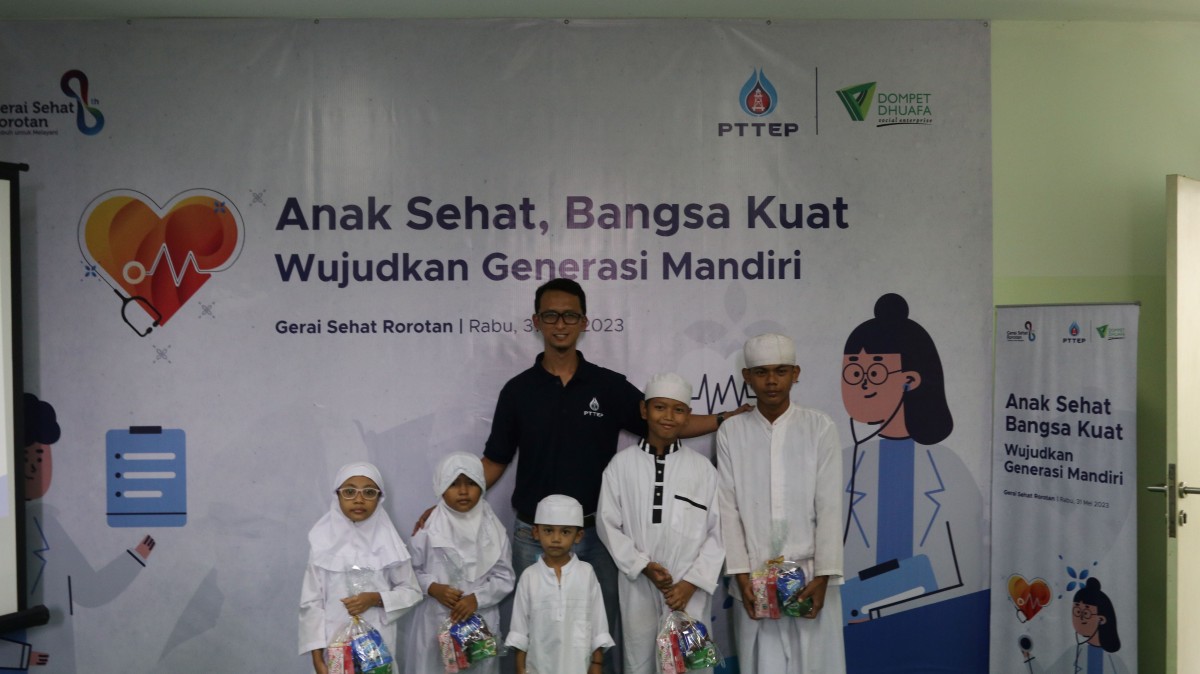 csr kesehatan PTTEP Indonesia Supports Healthy Indonesian Children