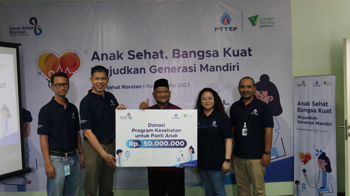 csr kesehatan PTTEP Indonesia Supports Healthy Indonesian Children