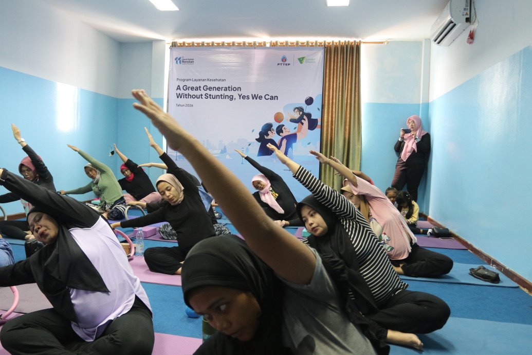 csr kesehatan Strengthening Maternal and Child Health, PTTEP Indonesia and Dompet Dhuafa Host Maternal Nutrition Education and Prenatal Exercise Program