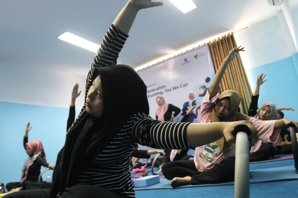 csr kesehatan Strengthening Maternal and Child Health, PTTEP Indonesia and Dompet Dhuafa Host Maternal Nutrition Education and Prenatal Exercise Program