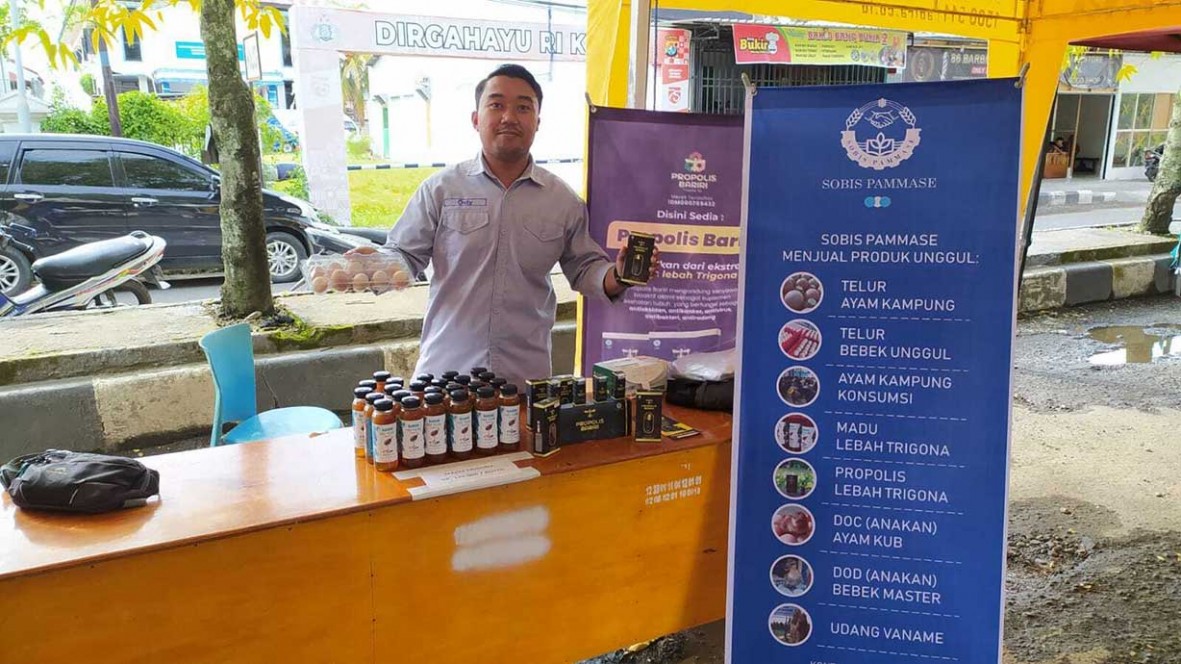 csr kesehatan Jual Hasil Panen di Pasar Ramadhan, Sobis Pammase Tetap Komitmen Bagi Hasil Panen dengan PAUD dan NGO