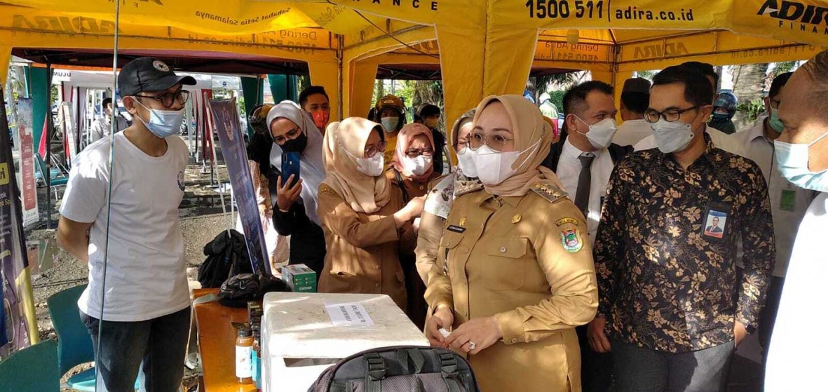 csr kesehatan Jual Hasil Panen di Pasar Ramadhan, Sobis Pammase Tetap Komitmen Bagi Hasil Panen dengan PAUD dan NGO