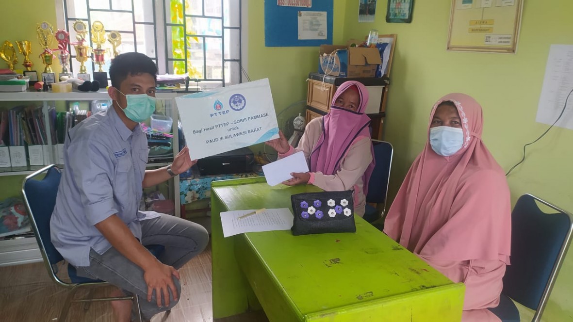 csr kesehatan Sobis Pammase with PTTEP Indonesia Distribute Profit for PAUD Amidst Difficult Times 