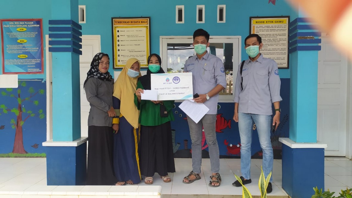 csr kesehatan Sobis Pammase with PTTEP Indonesia Distribute Profit for PAUD Amidst Difficult Times 